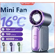New mini fan XIAOM Portable Handheld Fan 8000mAh LED Display Portable Mini Handheld Turbo Fan