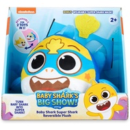 Pinkfong Baby Shark's Big Show Reversible Plush Baby Shark by WowWee