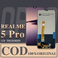 Murah 【+LEM】LCD REALME 5 PRO TOUCHSCREEN 100% FULLSET HD ORI (Terbaik)