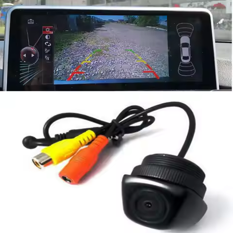 Parking Reverse Car Rear View Camera For BMW 1/2/3/4/5/6/7 Series X3 X5 X6 E53 E70 E71 E72 E83 With 