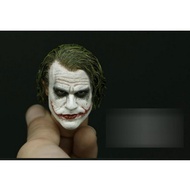 [High-End] Ready Stock 1/6 Reduced Version Batman Prequel joker Heath Ledger joker Soldier Head Scul