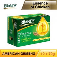 BRAND'S Essence of Chicken with American Ginseng 12's x 70g