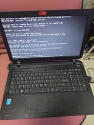 零件機可開機15.6吋大螢幕toshiba 筆記型電腦 電競商務satellite pro C50-B書房