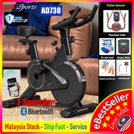 ADSports AD730 Home Gym Fitness Spin Bicycle, Spinning Bike Bicycle Support Bluetooth Heart Pulse Se
