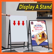 Display A Stand (60x90CM) Hollow Board 5mm Printing, Board Printing, Advertising Board, Display Stan