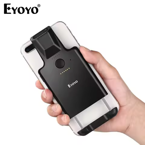Eyoyo EY-024/EY-017P/EY-015P/EY-023 Mini 1D&2D Bluetooth Barcode Scanner Back Clip QR Code Reader Sc