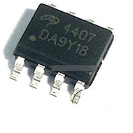 10 CONS AO4407A 4407 MOSFET AO4407 P channel 30V 12A SOP-8