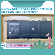 ️[Genuine battery] Dell XPS 9350 9343 90v7w 1708 JD25G P54G P54G001 JHXPY 5K9CP 0DRRP original batte