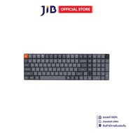 WIRELESS KEYBOARD (คีย์บอร์ดไร้สาย) KEYCHRON K17 MAX QMK/VIA GATERON LOW PROFILE 2.0  RGB EN/TH - BL