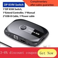 kvm switch hdmi Unnlink 4K 60Hz DP KVM Switch Displayport Switcher with Controller 2 Computers Share 4 USB Ports for Mon