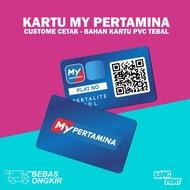 Cetak Kartu My Pertamina id card Custome 📝
