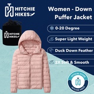 Hitchie A108 0-20Deg PUFFTECH Ultra Light Woman Autumn Spring Winter Puffer Jacket Baju Sejuk Tebal 