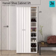 Luxe: Hansel 6ft Shoe Cabinet | Cupboard Shelf