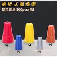 Spiral Crimp Cap Closed Terminal