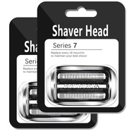 S7 73S 360 Replacement Head Foil & Cutters for Braun Series 7 Eletric Shavers, Compatible with Braun