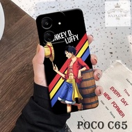 HP Case Latest C65poco - Rajacase - cellphone casing C65poco - Anime case Motif - Cellphone protecto