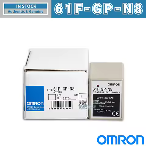 OMRON Floatless Level Switch Relay New Authentic Original Japan 61F-GP-N-GH-GP-N8-G1-G2-G3-LS-CP11-N