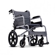 Karma - Karma 輕型鋁合金輪椅帶手剎車 (黑色格仔 細輪)