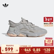 adidas阿迪达斯官方三叶草OZWEEGO男女经典运动复古老爹鞋FZ1963 灰 43(265mm)