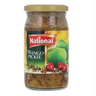 National Mango Pickle 320g | Sour & Spicy Traditional South Asian Relish | Zesty & Tangy Mango Achaa