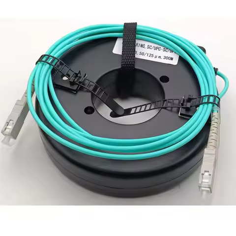 200M SC/ST/FC/LC MMF 50/125 OM3-300 SMF G657A1 Fiber Optic OTDR Launch Cable Box Dead Zone OM3 Multi