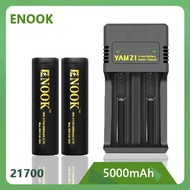 ENOOK 21700 5000mAh 3.7V Rechargeable Li-ion Battery