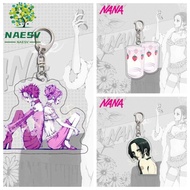 NAESV NANA Acrylic Keychain, Acrylic Anime NANA NANA Key Ring, Jewelry Accessories Osaki Reira Ai Ya