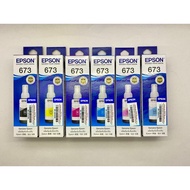 **Original Epson L800 L805 L850 L1800 Ink Bottle CMYK LMLC 673