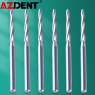 6Pcs/Pack Azdent Dental Surgical Carbide Bur Drills Bone Cutters Finishing Burs FG Bur 28mm Dentistr