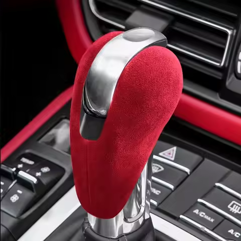 For Porsche gear holder macan Paramela 718 Cayenne 911 modified fur gear head interior