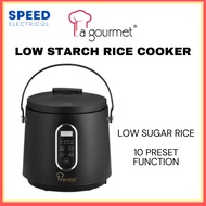 LA GOURMET HEALTHY LOW STARCH RICE COOKER 2L RC10 低糖饭锅 低糖电饭锅 LOW SUGAR RICE COOKER