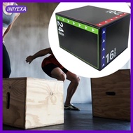 [Iniyexa] Plyometric Portable Jump Multifunction Box for Home Exercise Conditioning Strength Trainin
