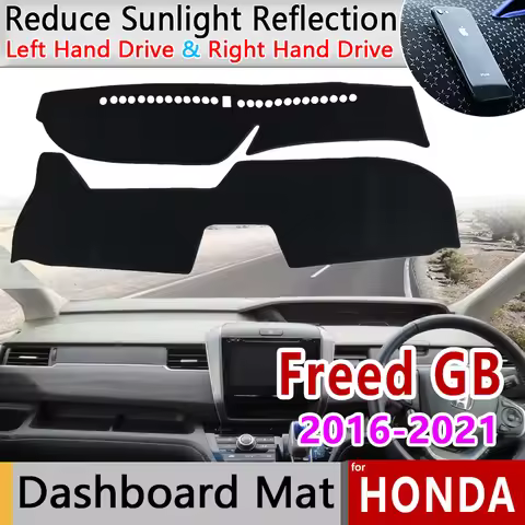 Dashboard Cover Dash Board Mat Carpet Pad for Honda Freed GB5 GB6 GB7 GB8 2016 2017 2018 2019 2020 2