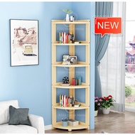 Kệ gỗ góc tường decor trang trí phòng nhà khách sạn homstay nhiều kích thước