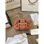 21.12.31 Updated vintage Chanel Lucky Bag Bucket Drawstring Chain Bag Five Colors Available