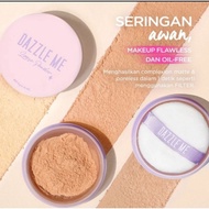 Dazzle Me Always Setting Loose Powder BPOM | Dazzle Me Long Lasting & Waterproof Loose Powder