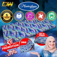 [FREE GIFT 1 X RM99 T-SHIRT] MasterFoam Solid Queen Size Foldable Mattress/Queen Tilam/Queen Size Be