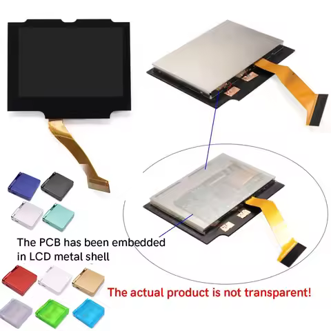 HISPEEDIDO V5 Laminated IPS LCD For GBA SP Retro Pixel 720x480 IPS LCD Kit For GBA SP With Housing S