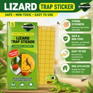 【A box of 5 tablets】WF Lizard Trap Lizard trap glue Gecko trap Non-toxic and harmless, with super st