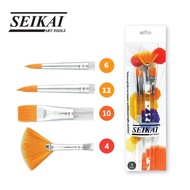 Seikai Water Colour Brush Set 3 ASF-P3/4 AFF-P4 I 3-Handle And 4-Handle Watercolor