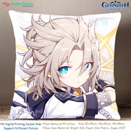 {stgdy} Genshin Impact Double Side Printing Pillow  Hu Tao  Yun Jin  Shenhe  Ayaka  Raiden Sho  Gany
