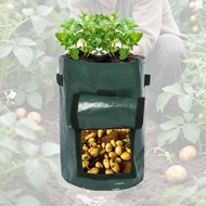 [azlldktq] Garden Planting Bag PE Fabric Pot Taro Thickened 5Gallon Potato Grow Bag