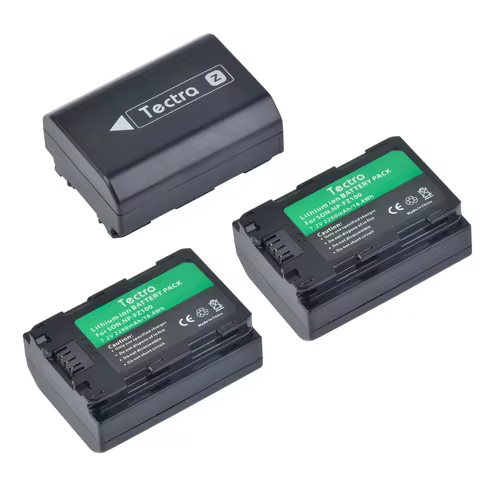 NP-FZ100 Replacement Li-ion Battery 2280mAh for Sony A1,A9,A9 II,A7R III,A7R IV,A7S III,A7 III,A7 II