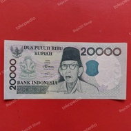 Uang Kuno 20000 Rupiah Tahun 1998 imp 2003