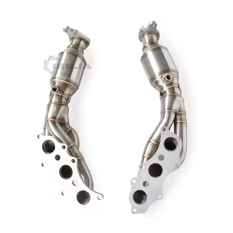 Catalytic converter Exhaust Manifold racing performance exhaust collector for Toyota FJ Cruiser 4.0L