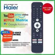 Remote Control Replacement for Haier Smart TVs H32K66UG H43K66UG H50K66UG LE40K6600G H50S6UG