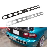 D1 Long Aluminum Rear Bumper Air Diversion Diffuser Panel 8 Hole for Honda Civic Ek EK4 EK9 EP-RWD8T