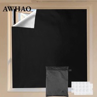 [AWHAO] Portable Blackout Curtain, Blackout Roller Blind, Lightweight, for Dorms, to Cut, Practical 