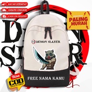 Inosuke Demon Slayer Kids Bag Anime Kids Bag/ Anime Kids School Bag/ Kimetsu no Yaiba