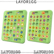 LAYOR1GG Reversi Board Game, Memory Game Focus Training Flip Chess, Animal/Fruit Educational Toy Puz